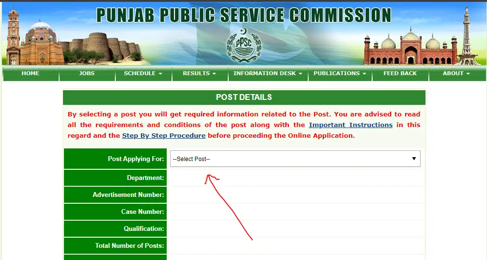 PPSC Online Apply