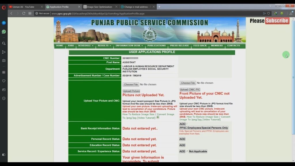 PPSC jobs